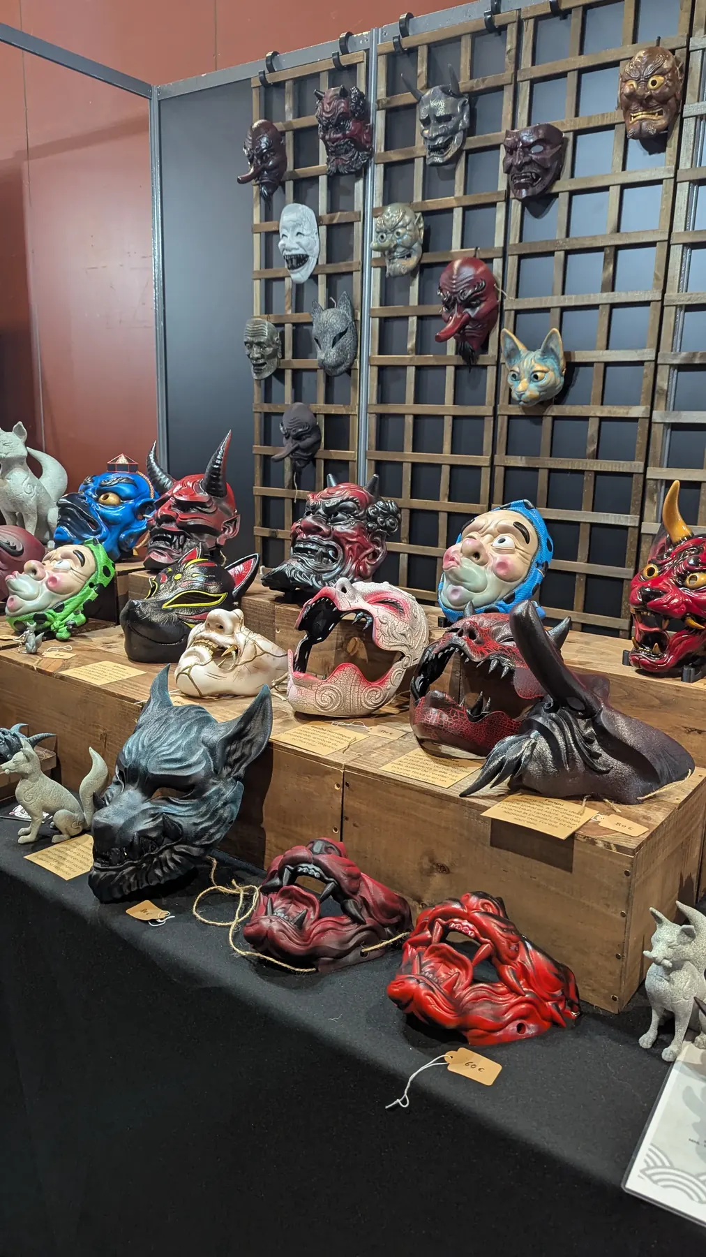 Dai Yokai booth at a convention: Rouen Tattoo Festival