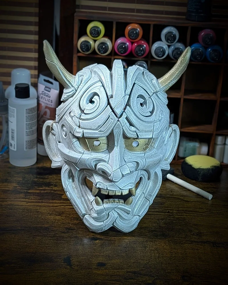Kintsugi y Hannya: reparación dorada y máscara japonesa en el blog Dai Yokai
