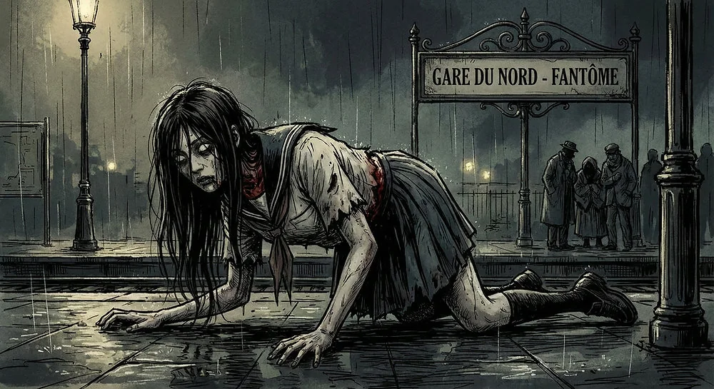 Teke-Teke: leyenda urbana japonesa en el blog Dai Yokai