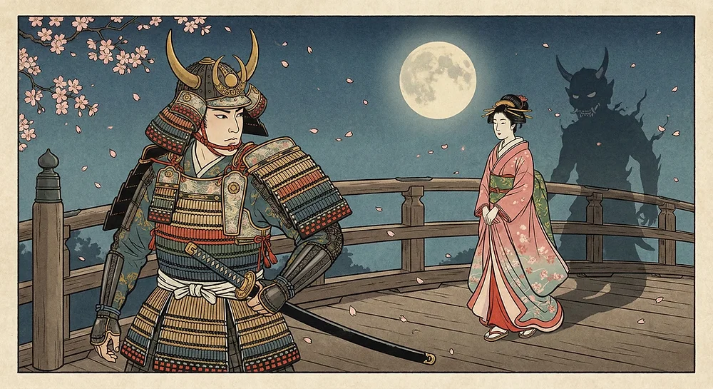 Watanabe no Tsuna: samurái cazador de Oni en el blog Dai Yokai