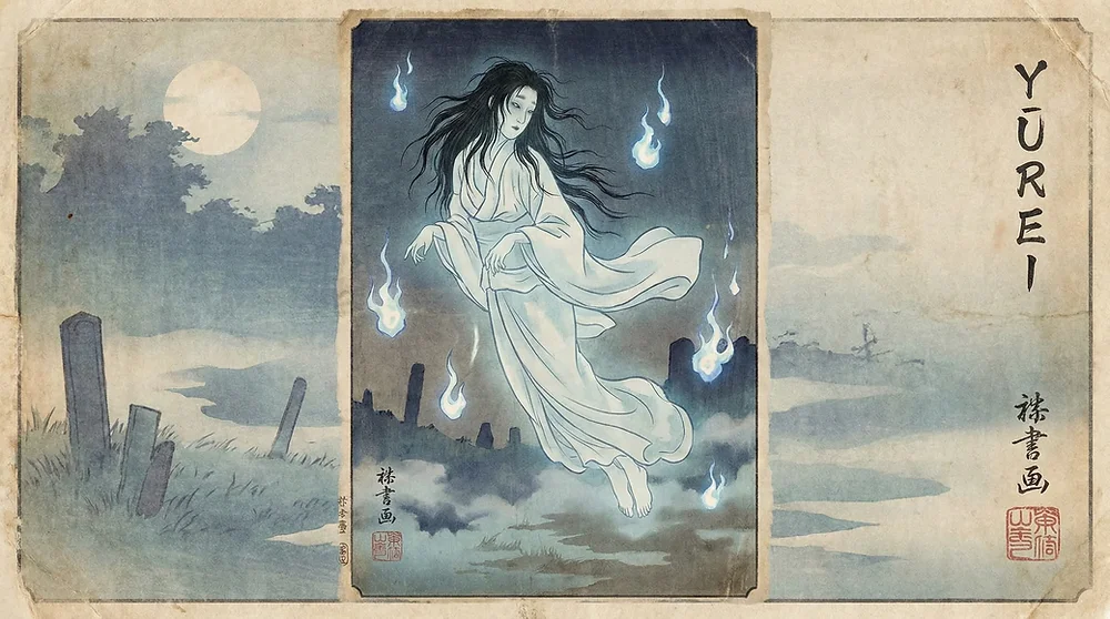 Yūrei: fantasmas del folclore japonés en el blog Dai Yokai