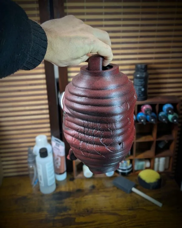 Chōchin-obake, linterna encantada hecha a mano por Dai Yokai