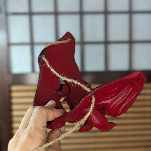Demi-masque Hannya Mempo samouraï