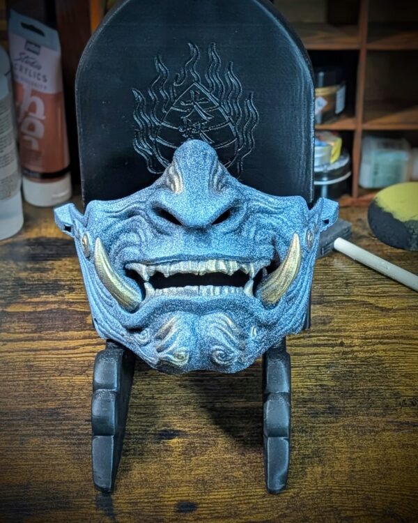 Oni Mempo halfmasker