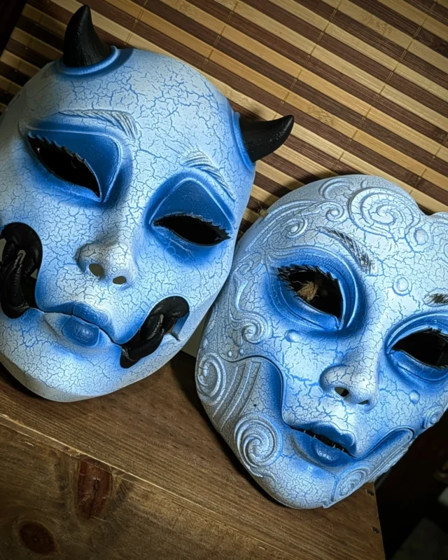 Yuki-Onna Mask, Geisha or Kuchisake Version