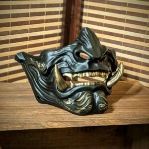 Kuro-Oni: Bedeutung der schwarzen Oni-Maske
