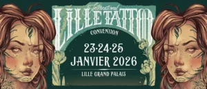 Dai Yokai : retour à la Lille Tattoo Convention 2026, stand Dai Yokai et masques japonais faits main en Bretagne