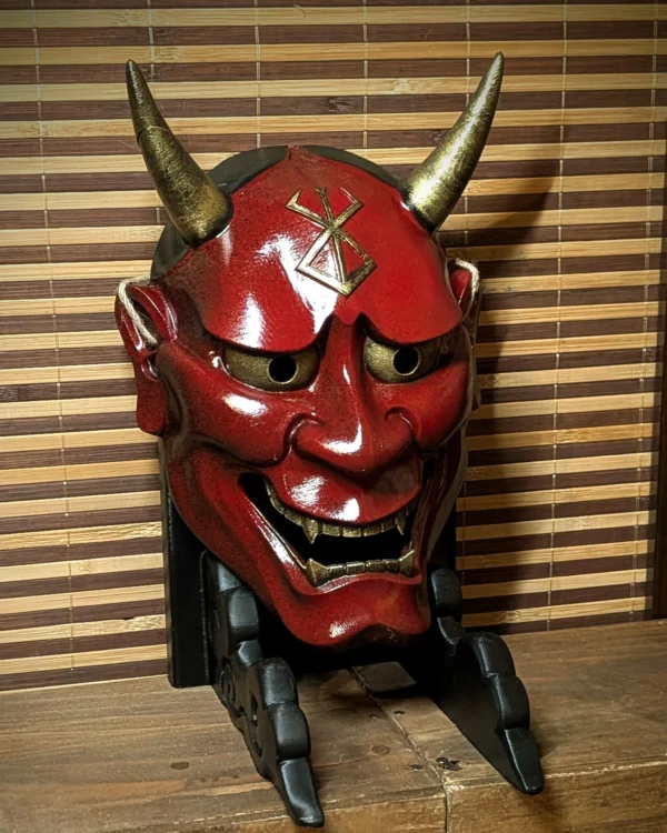 Máscara Hannya Berserk roja Dai Yokai