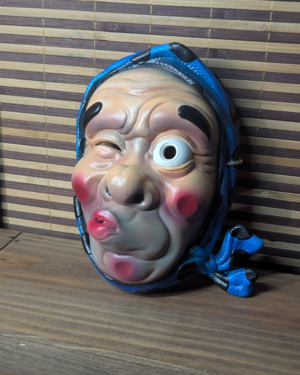 Máscara Hyottoko japonesa de buena suerte