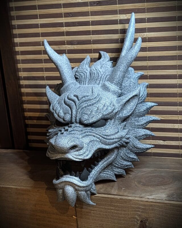 Masque Dragon Ryū japonais