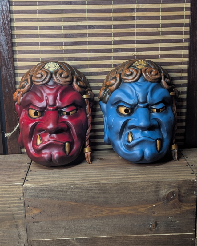 Fudō Myō-ō wijsheidskoning masker