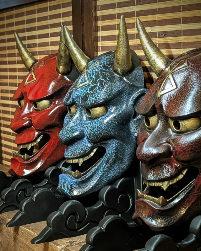 Masque Hannya Berserk fait main