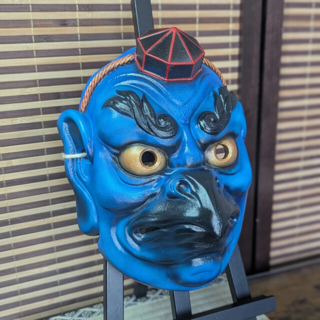 Masque Karasu Tengu guerrier