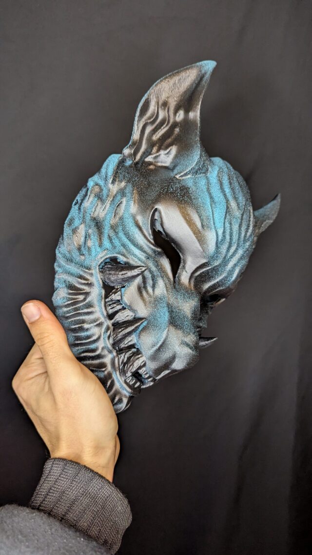 Masque Ōkami Loup Japonais