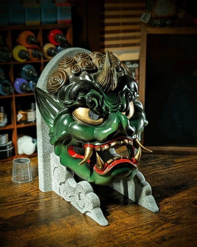 Fujin windgod masker