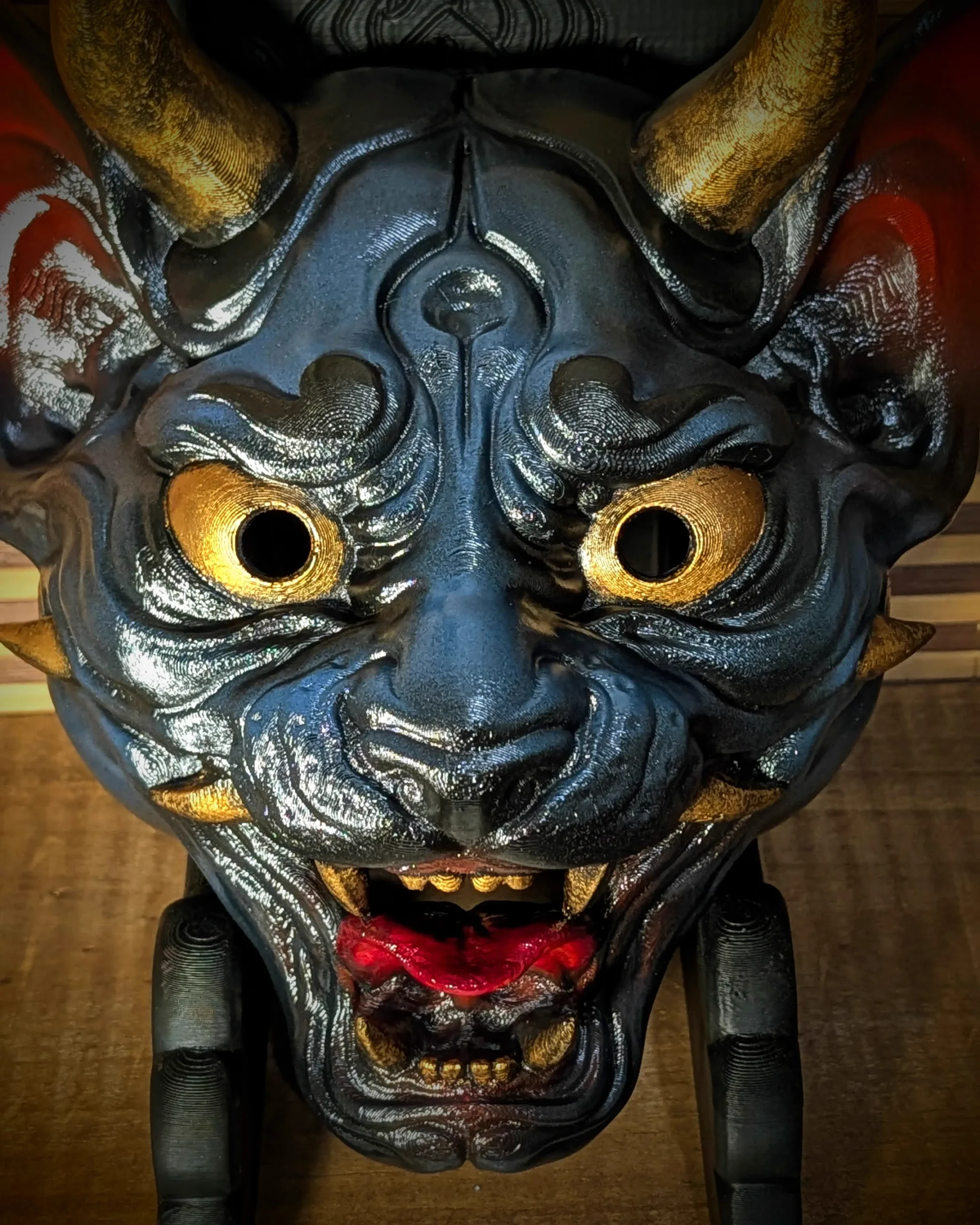 Masque Neko Hannya, chat démon - Image 13