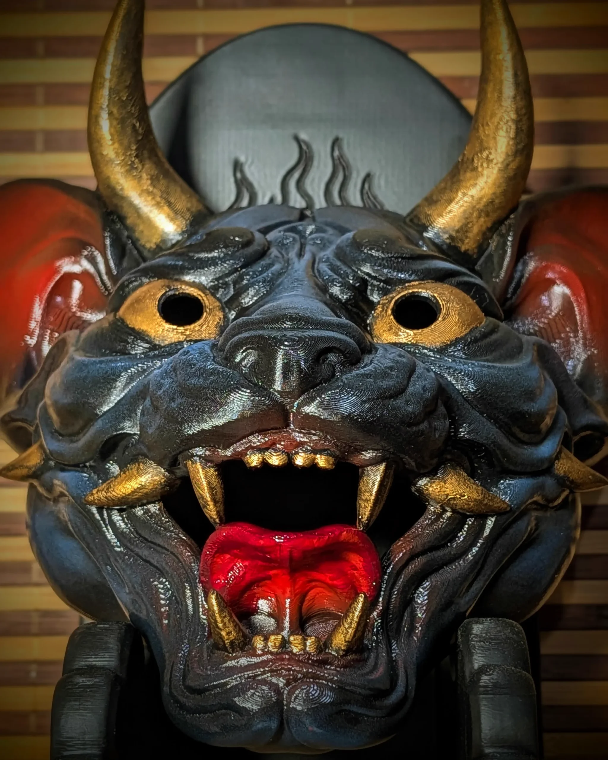 Masque Neko Hannya, chat démon - Image 14