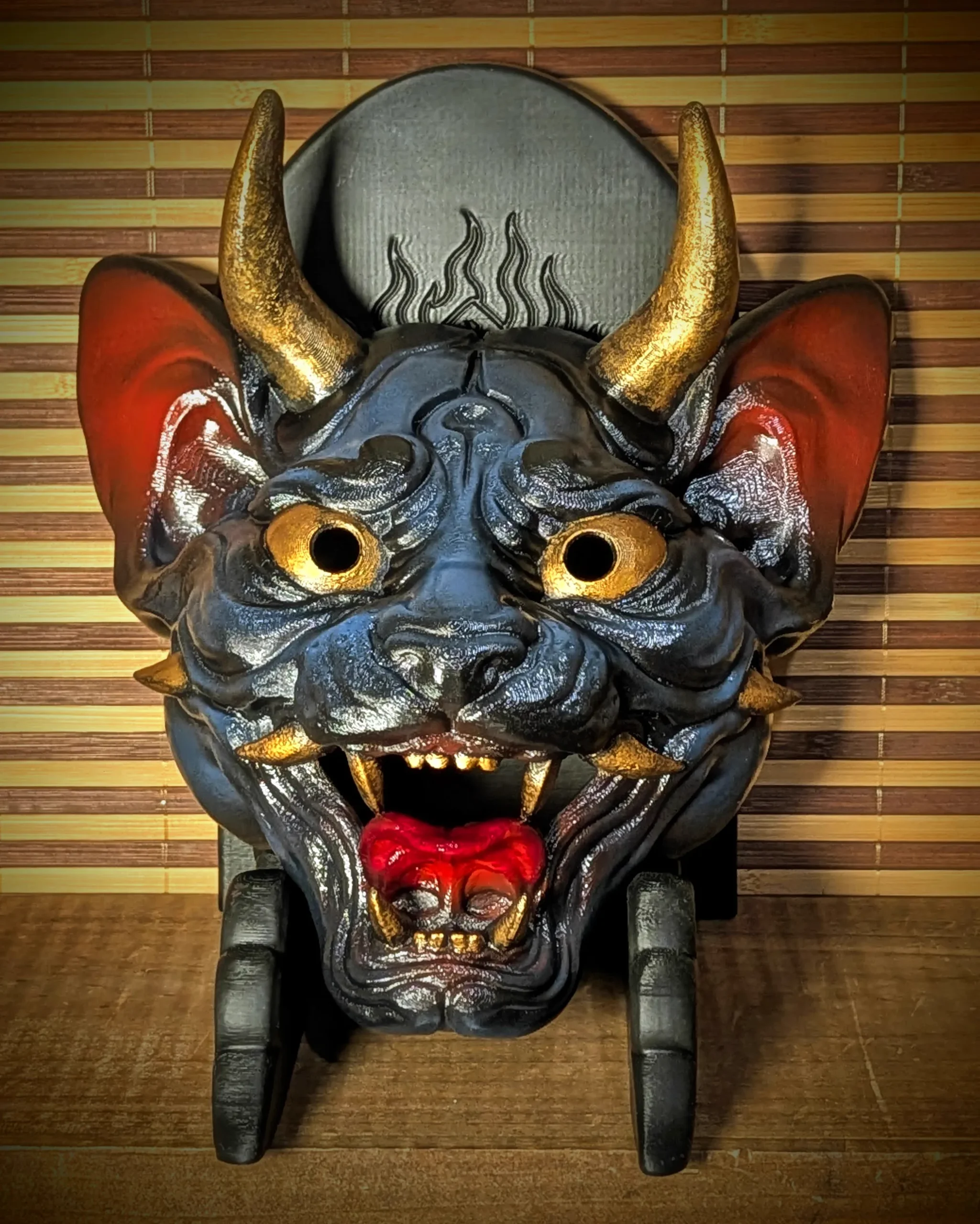 Masque Neko Hannya, chat démon - Image 12