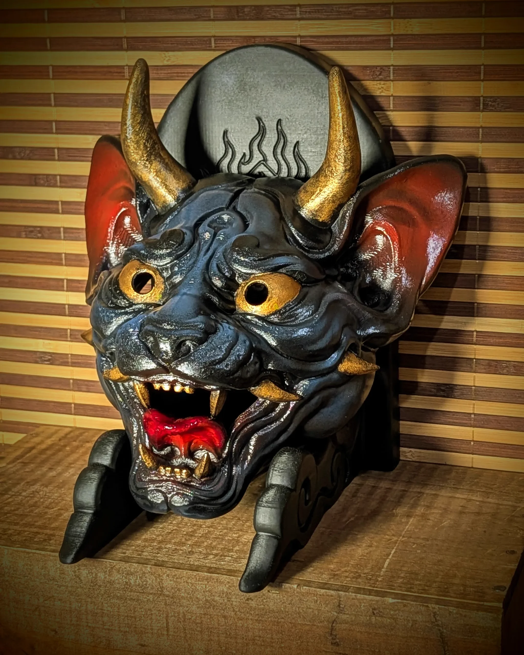 Masque Neko Hannya, chat démon - Image 9