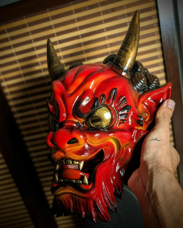 Masque Oni Irezumi