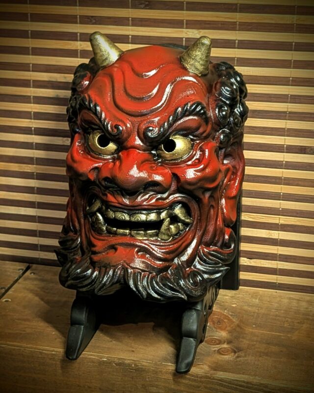 Rood Oni Japans masker