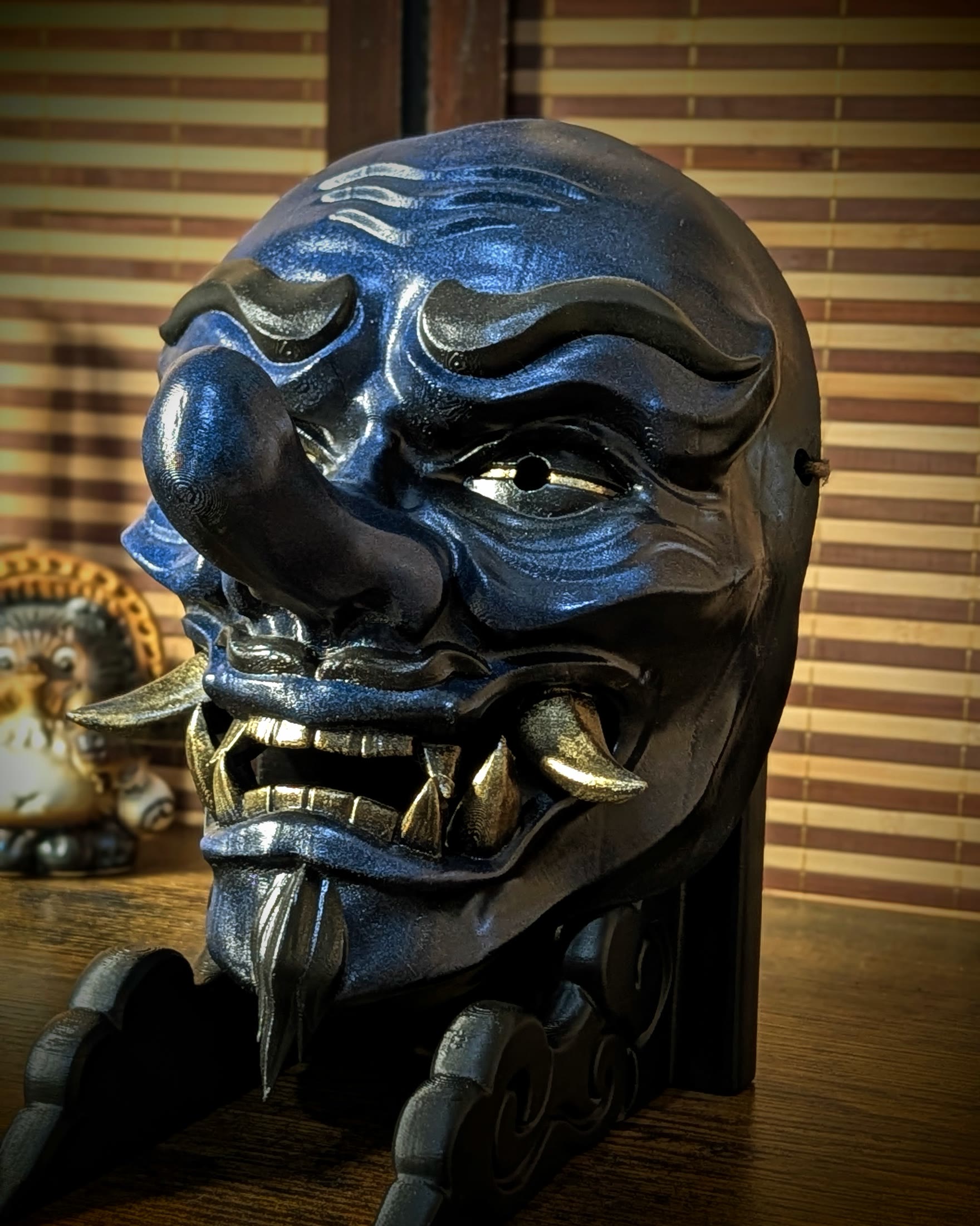 Máscara Tengu espíritu de la montaña, vista del producto 11