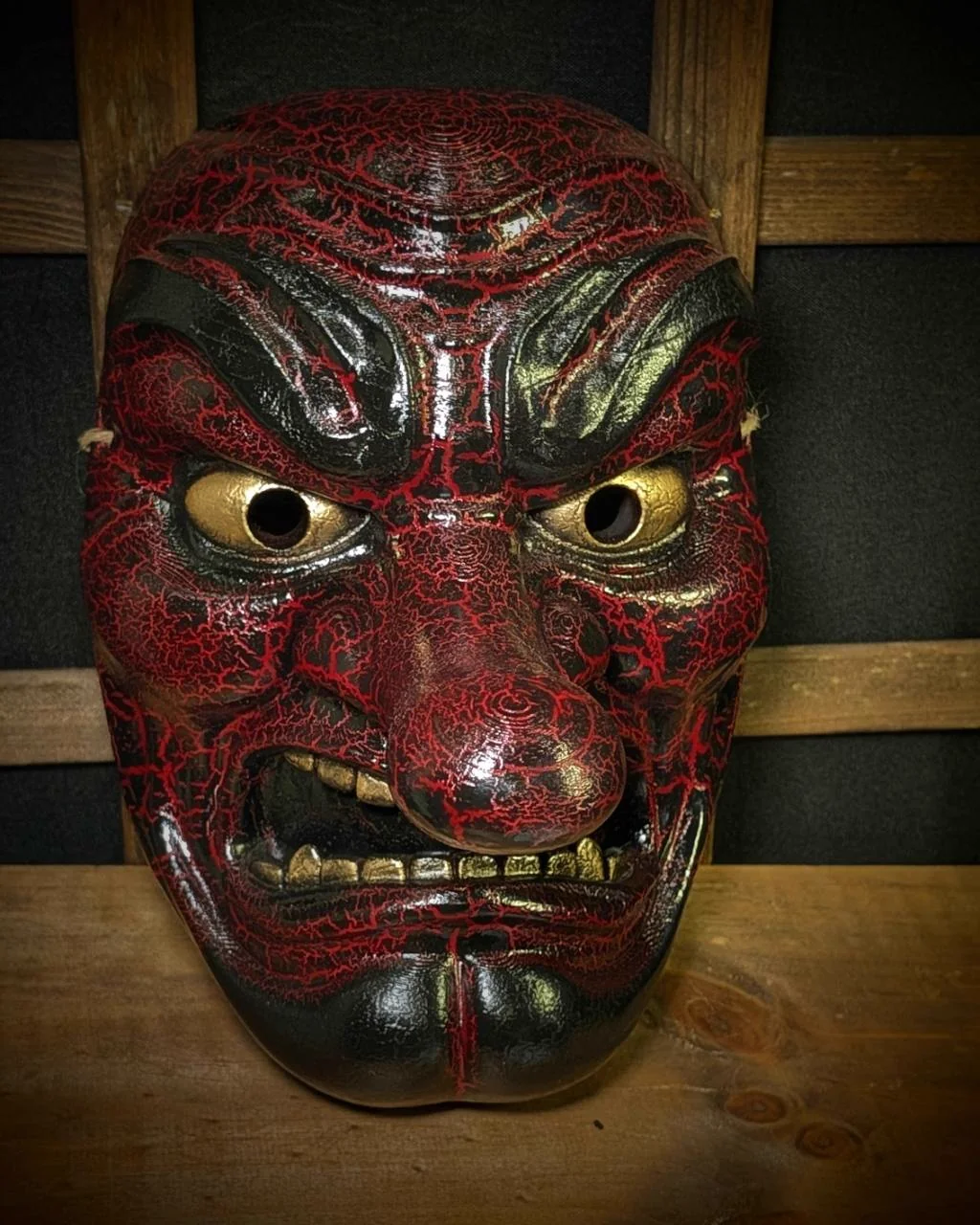 Máscara Tengu tradicional, vista del producto 17