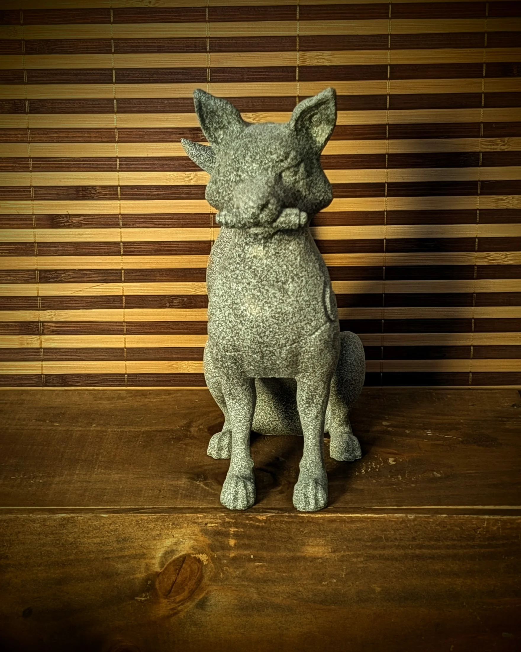 Kitsune Inari Glücksfuchs Figur, Produktansicht 2