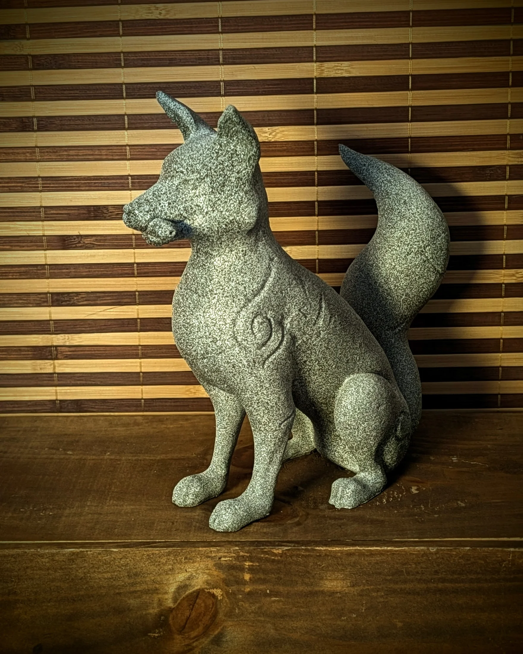 Kitsune Inari Glücksfuchs Figur, Produktansicht 3