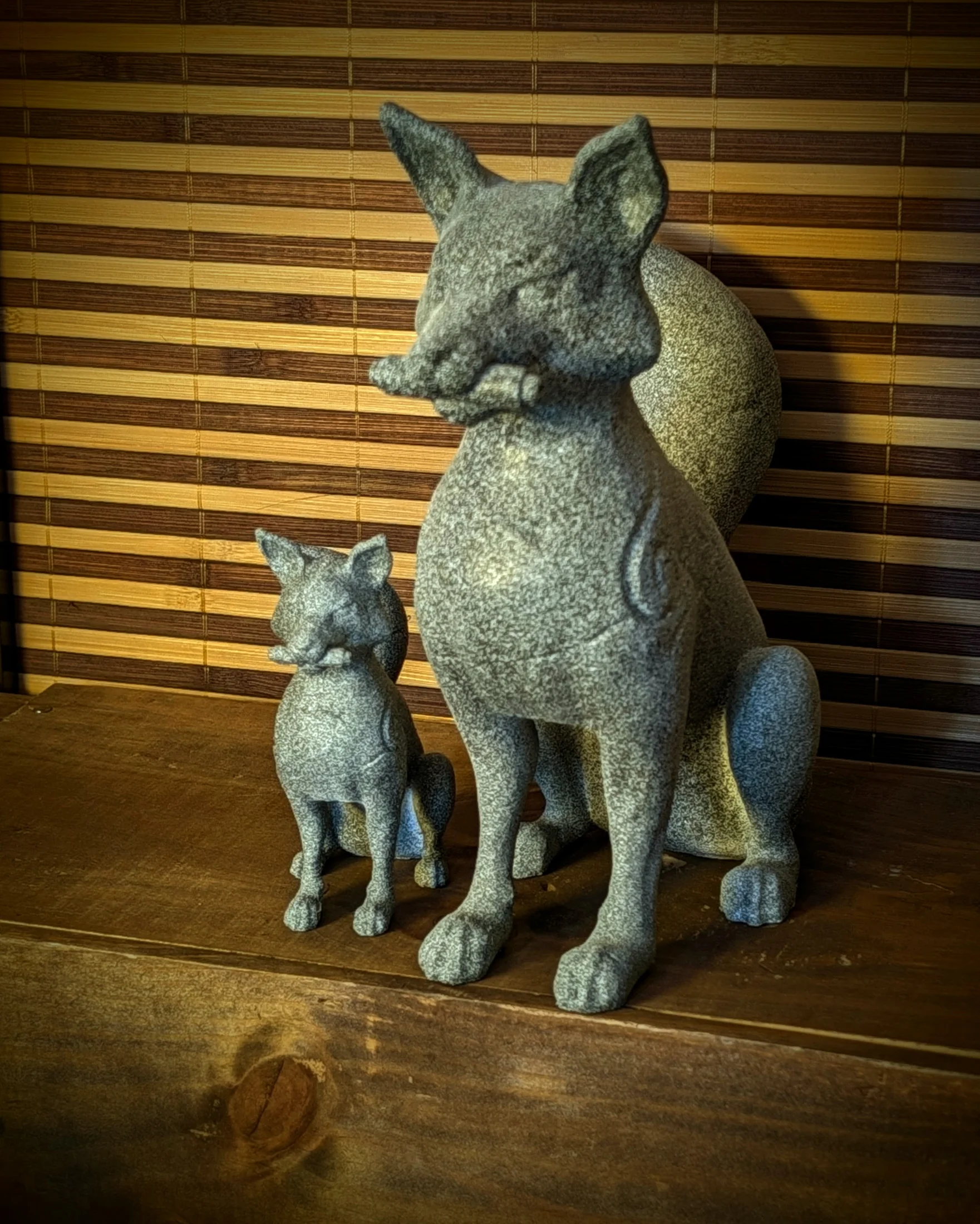Kitsune Inari Glücksfuchs Figur, Produktansicht 4