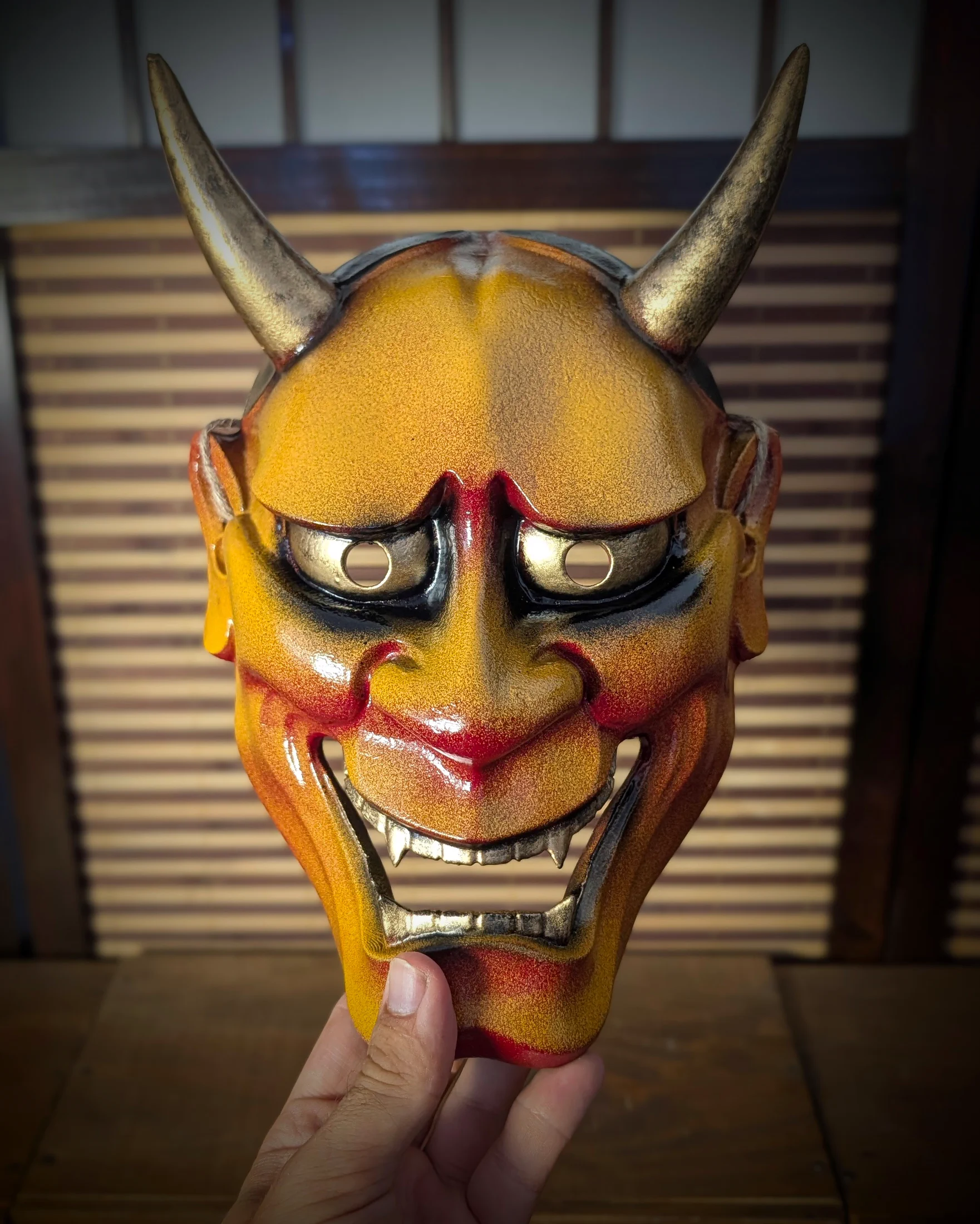 Máscara Hannya moderna, vista del producto 15