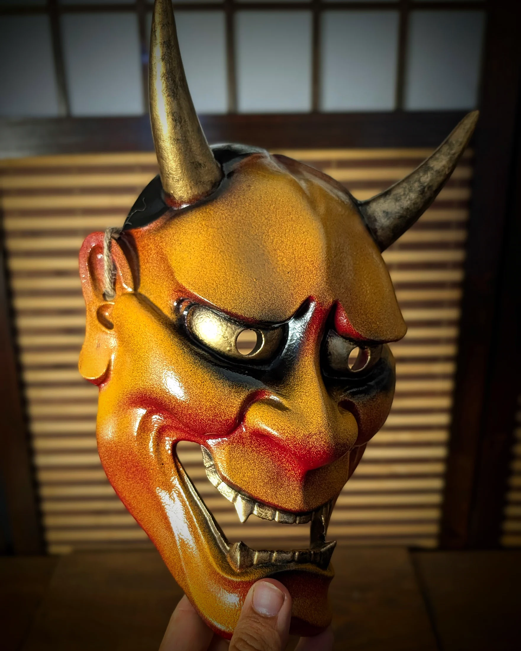 Máscara Hannya moderna, vista del producto 16