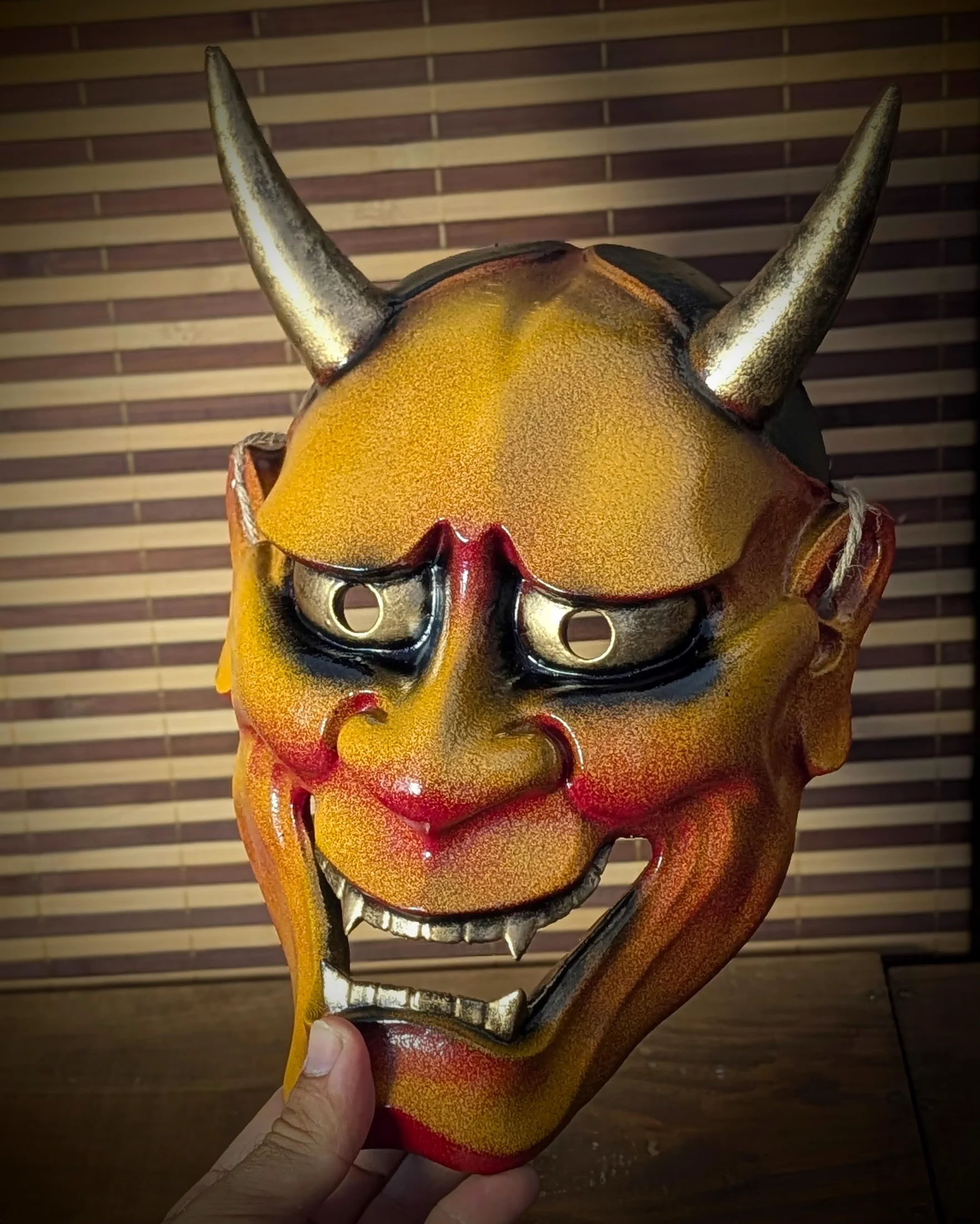 Máscara Hannya moderna, vista del producto 14