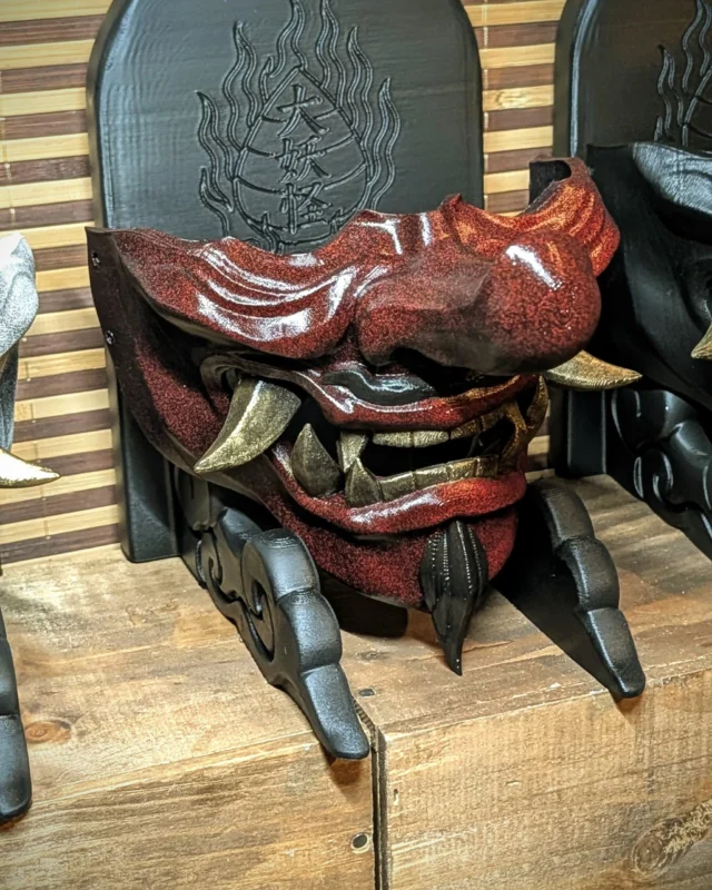 Demi-masque Mempo Tengu Dai Yokai