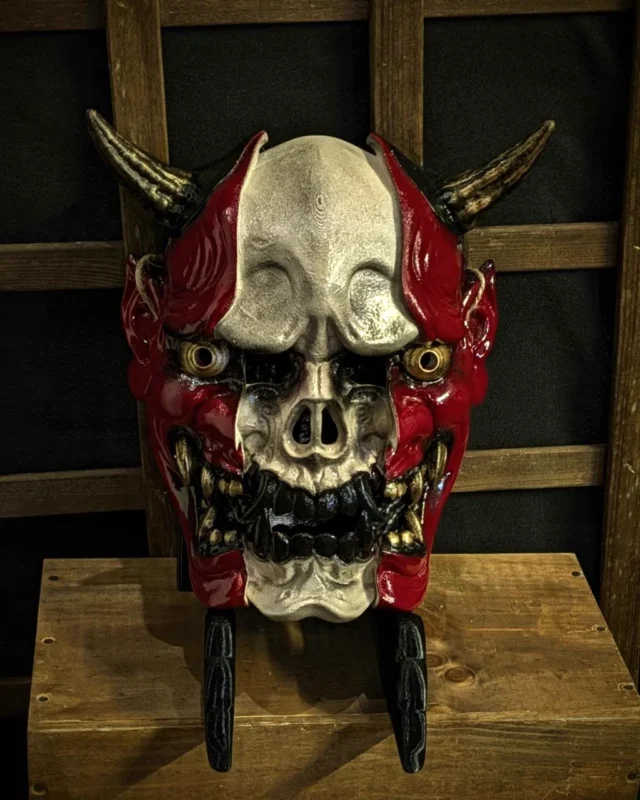 Hannya Mukuro, le crâne dévoilé