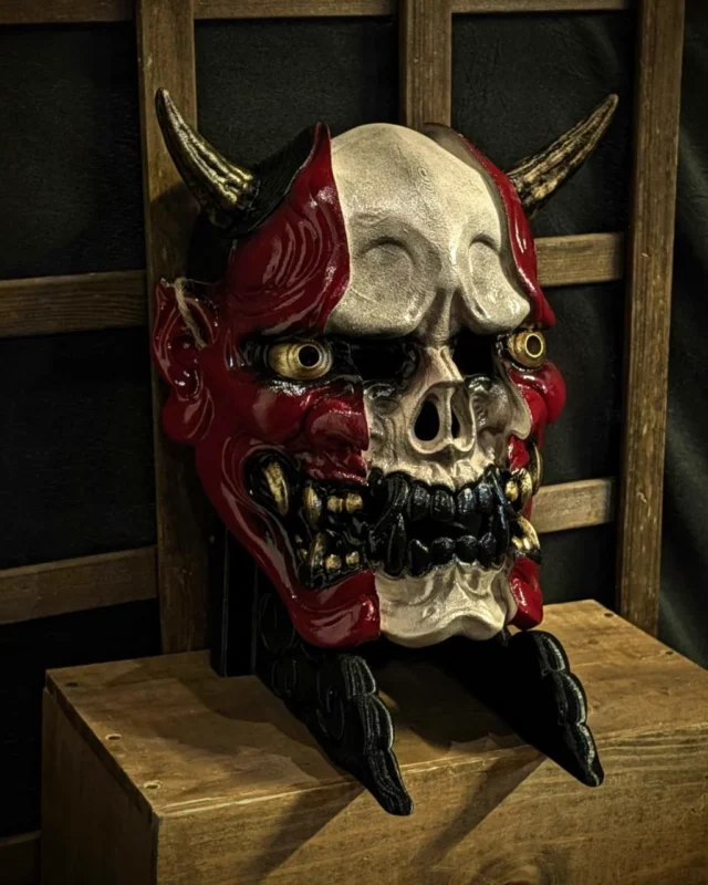 Hannya Mukuro, le crâne dévoilé