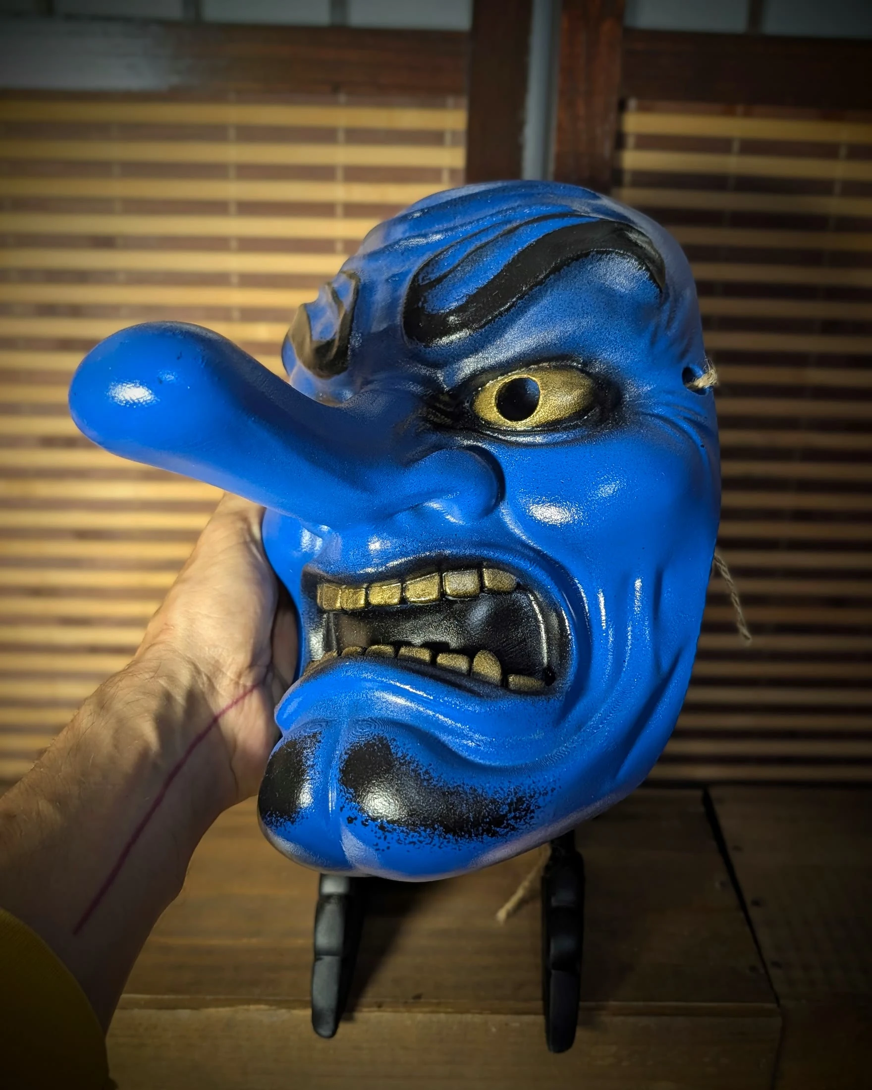 Máscara Tengu tradicional, vista del producto 10